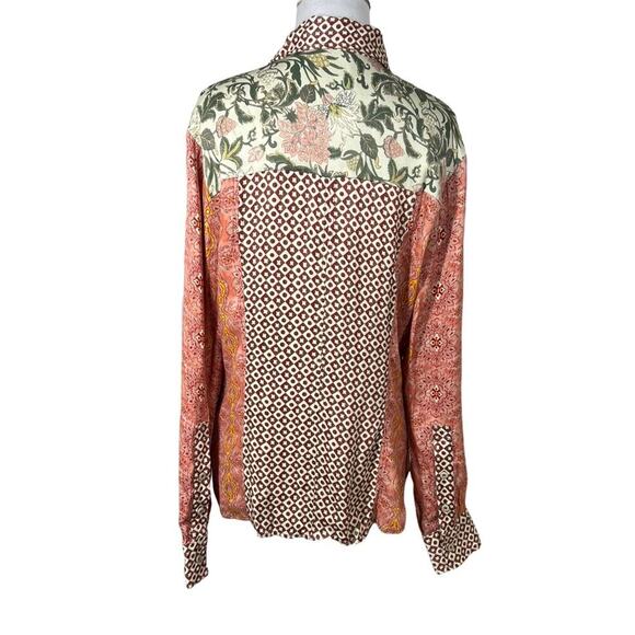 Tell Your Friends Western Shirt in Sacha NWT Medium - Picture 9 of 11